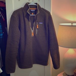 Patagonia 3/4 Zip Olive Green